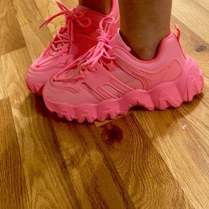 FOREVER 21 PINK fashion sneakers